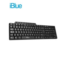 PN 79013M-BK TECLADO IBLUE MULTIMEDIA USB  SP  NEGRO