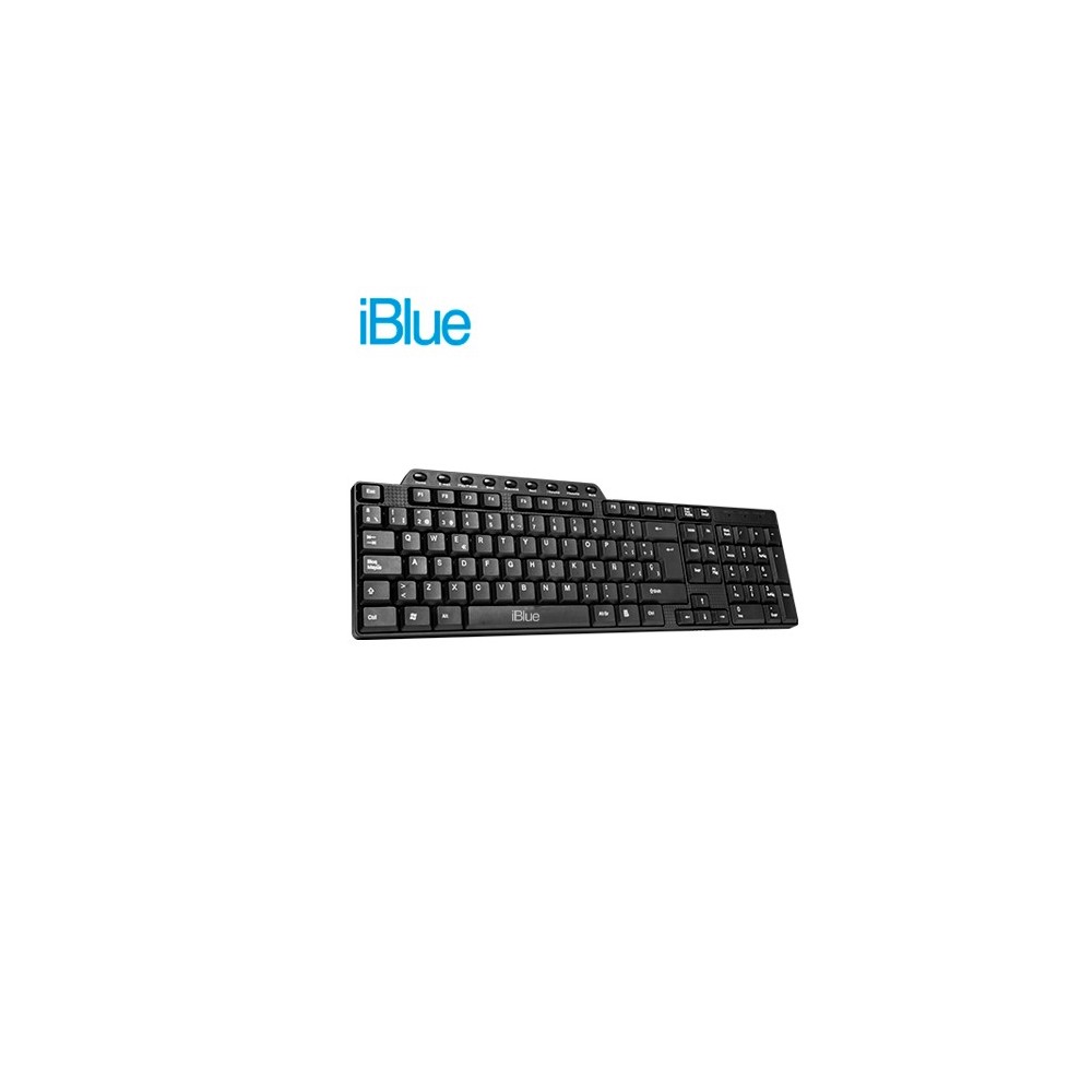 PN 79013M-BK TECLADO IBLUE MULTIMEDIA USB  SP  NEGRO