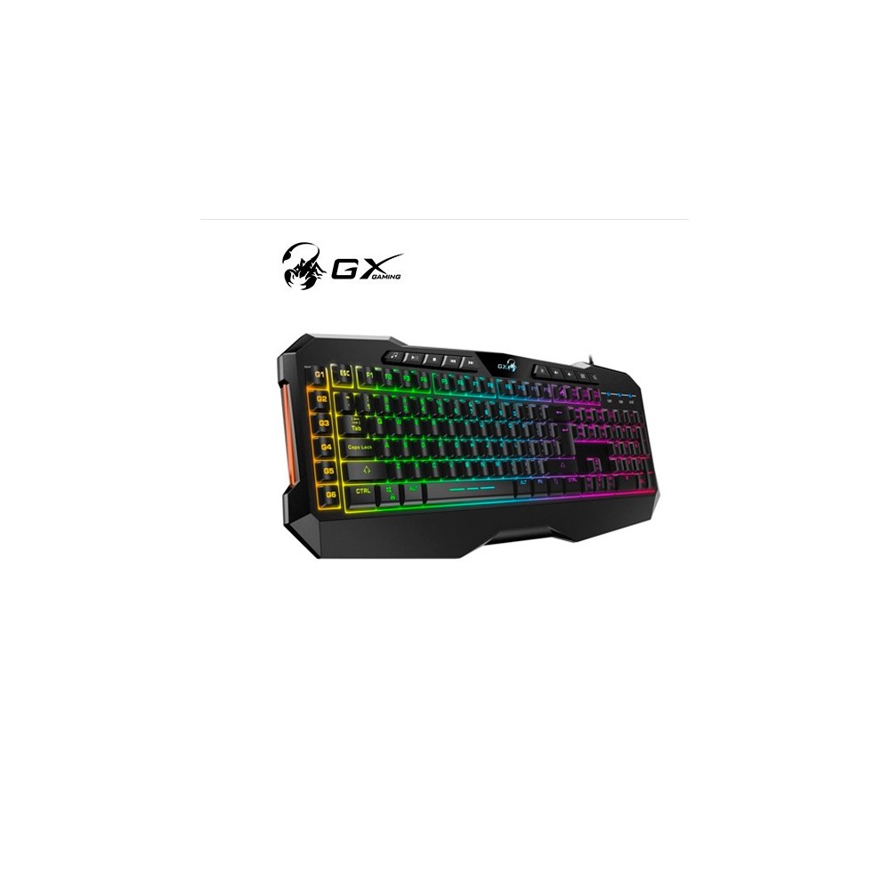 31310007401 TECLADO GENIUS GX SCORPION K11 PRO GAMING RGB LED BLACK NEGRO