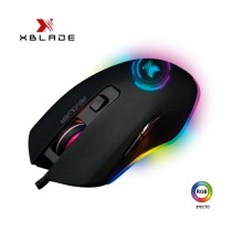 GXB-MG485 MOUSE XBLADE GAMING REVOLVER 4800 DPI RGB  NEGRO