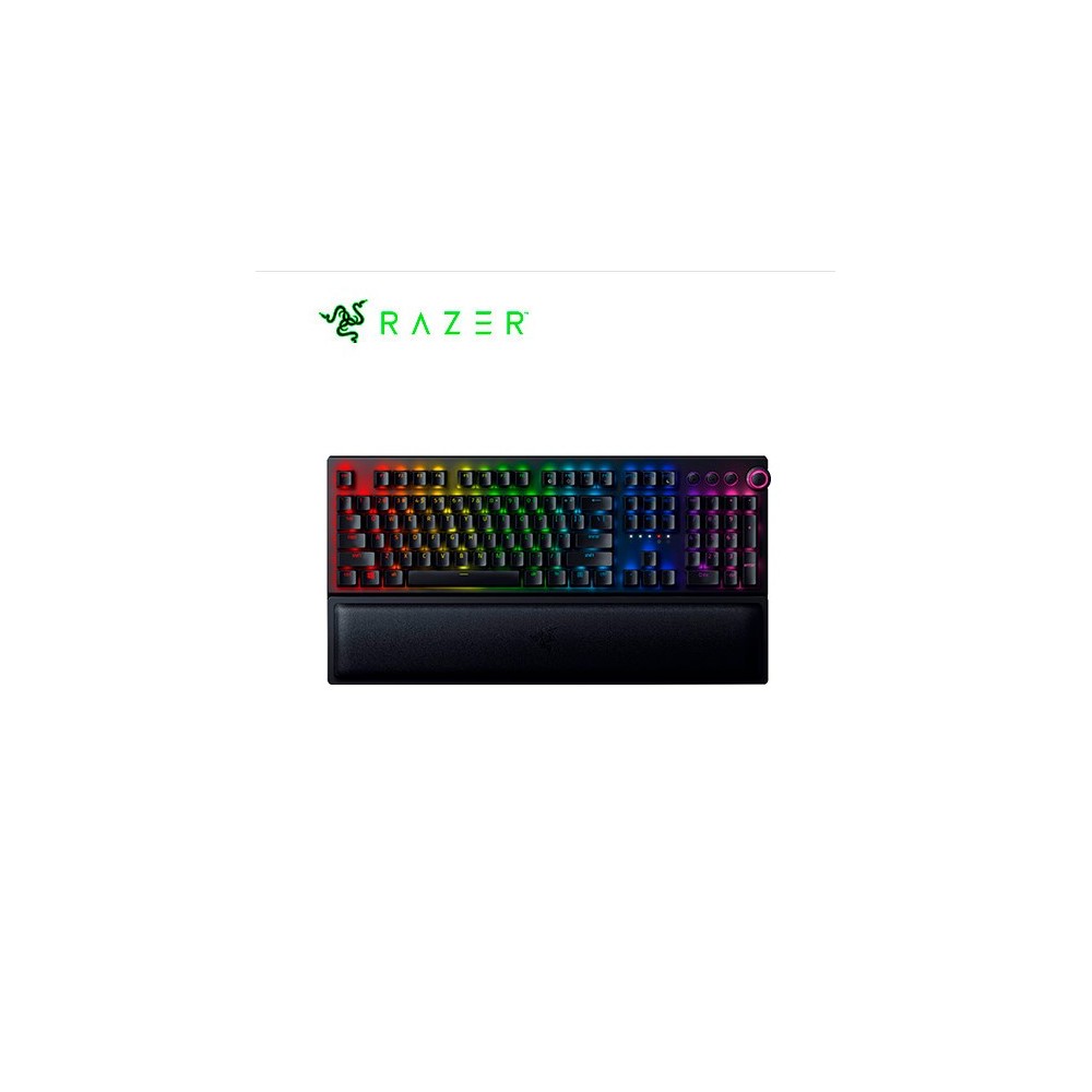 RZ03-03531700-R3M1 TECLADO RAZER BLACKWIDOW V3 PRO WIRELESS HYPERSPEED YELLOW SWITCH US CHROMA  NEGRO