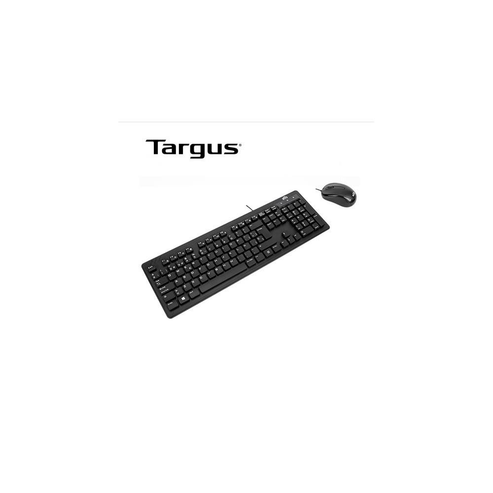 AKM617ESLP TECLADO + MOUSE MTG BY TARGUS USB SP  NEGRO