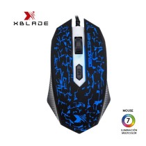 GXB- KMHP370 TECLADO XBLADE GAMING + MOUSE + AUDIFONO + PAD DEMOLISHER KIT 4 EN 1