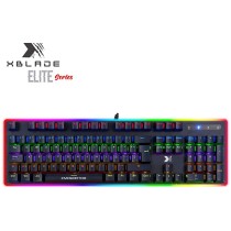 GXB- K980G TECLADO XBLADE GAMING ELITE IMPERATOR OPTICO-MECANICO RGB  NEGRO