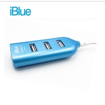 PN 52054-TQ HUB USB IBLUE 4 PORT 2.0  CELESTE