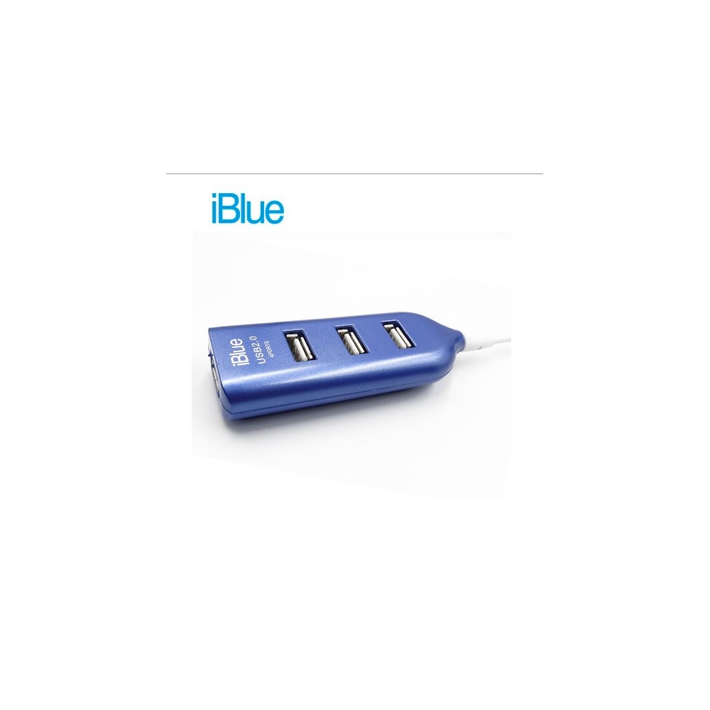 PN 52054-BL HUB USB IBLUE 4 PORT 2.0  AZUL