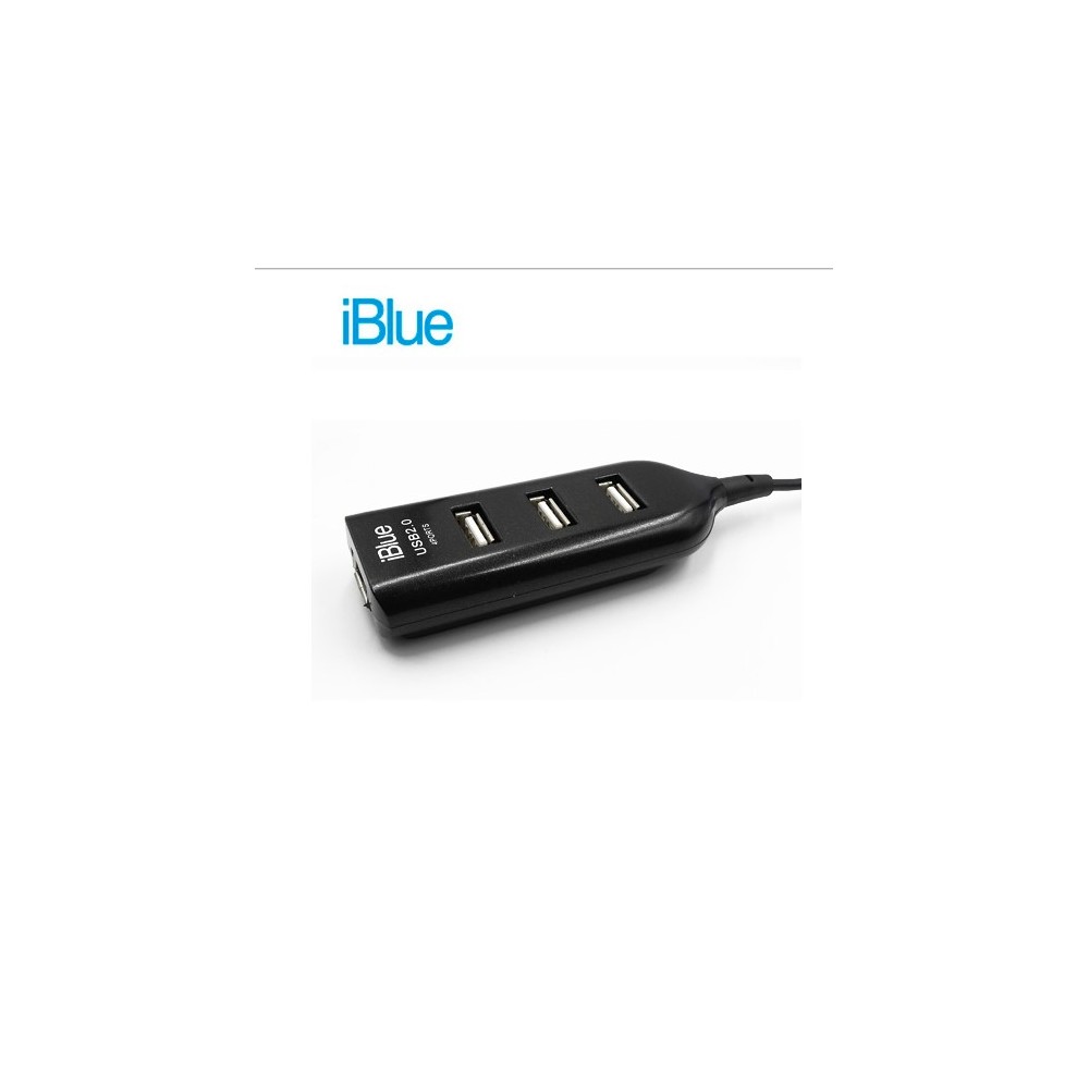 52054-BK HUB USB IBLUE 4 PORT 3.0  NEGRO