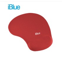 PN MP-372-RD PAD MOUSE IBLUE MD C/DESCANSADOR  ROJO