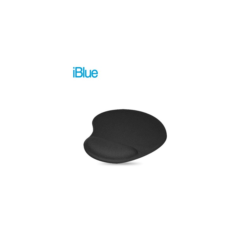 PN MP-372-BK PAD MOUSE IBLUE MD C/DESCANSADOR  NEGRO