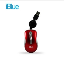 PN XMK-977-RD MOUSE IBLUE MICRO RETRACTIL XMK-977 ROJO