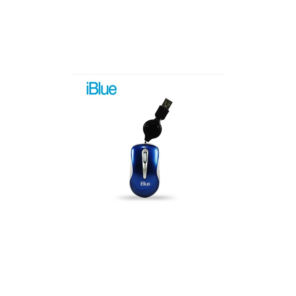 PN XMK-977-BL MOUSE IBLUE MICRO RETRACTIL XMK-977 AZUL