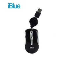 PN XMK-977-BK MOUSE IBLUE MICRO RETRACTIL XMK-977 NEGRO