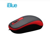 PN XMK-180-RD MOUSE IBLUE OPTICAL USB XMK-180 V2 NEGRO CON ROJO