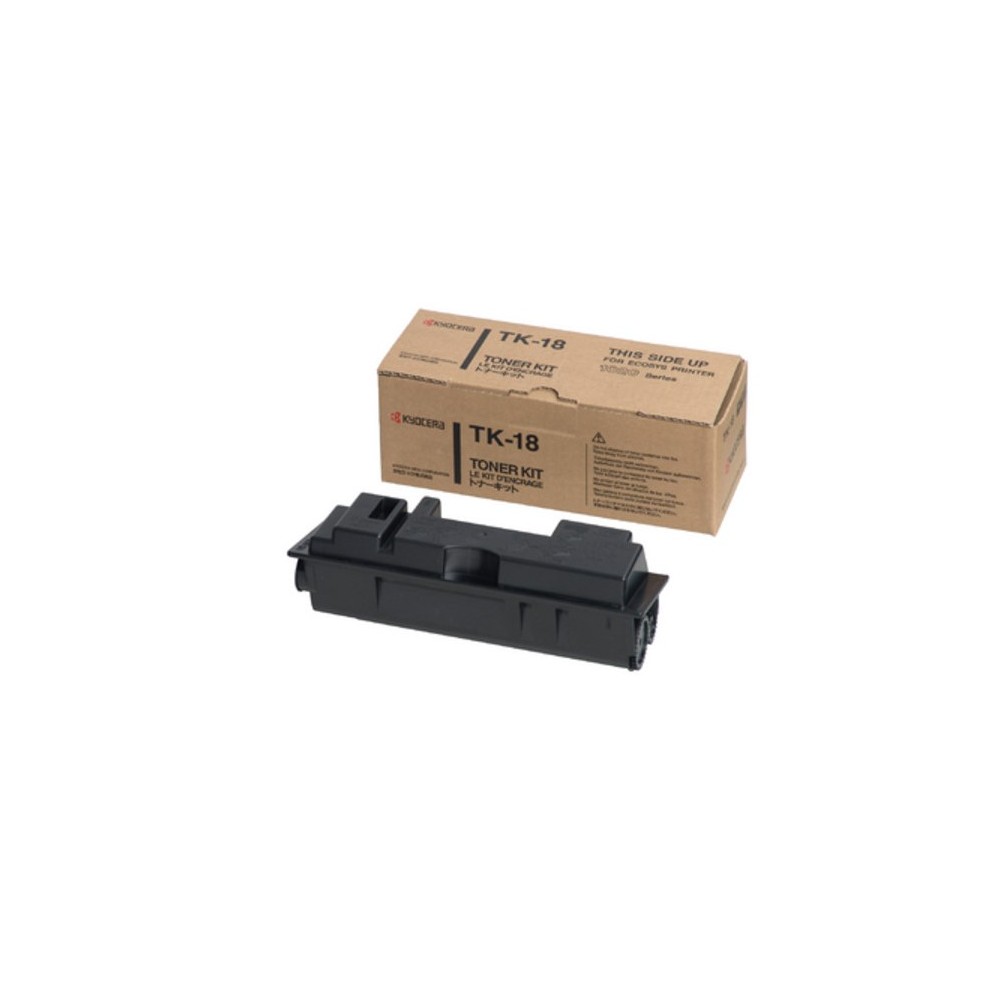 TK-18 CARTUCHO TONER KYOCERA ORIGINAL NEGRO RENDIMIENTO 7200 Páginas