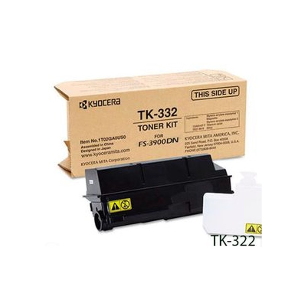 TK-322 CARTUCHO TONER KYOCERA ORIGINAL NEGRO RENDIMIENTO 15000 Páginas