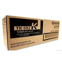 TK-592K CARTUCHO TONER KYOCERA ORIGINAL NEGRO RENDIMIENTO 7000 Páginas