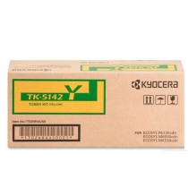 TK-5142Y CARTUCHO TONER KYOCERA ORIGINAL YELLOW RENDIMIENTO 5000 Páginas