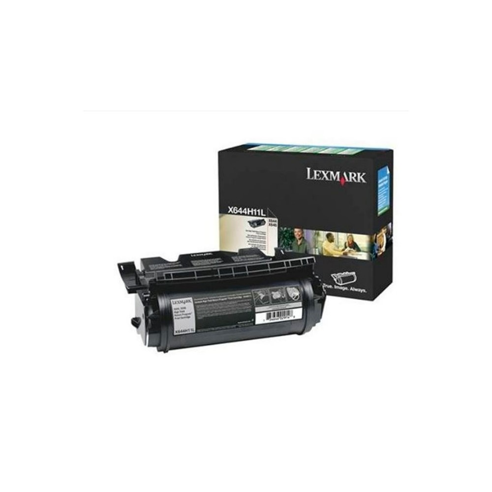 X644H11L CARTUCHO TONER LEXMARK ORIGINAL NEGRO RENDIMIENTO 20000 Páginas