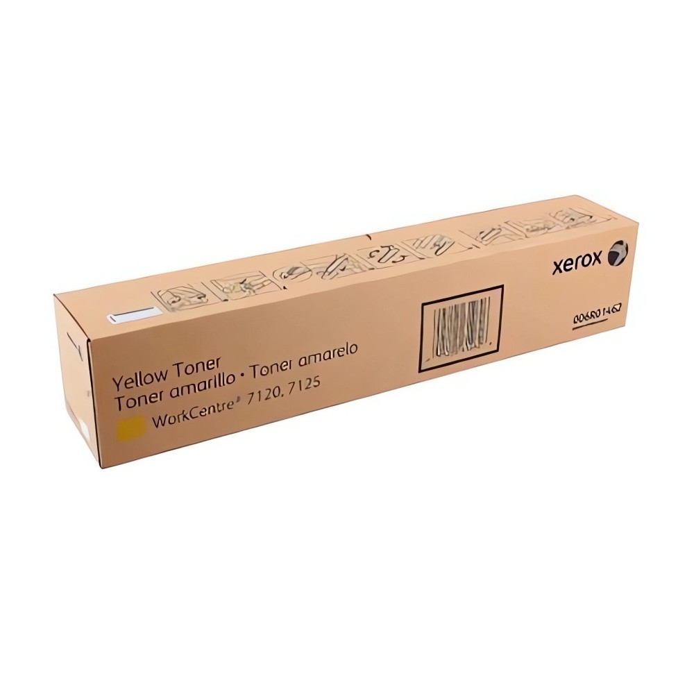 006R01462 CARTUCHO TONER XEROX ORIGINAL YELLOW RENDIMIENTO 15000 Páginas