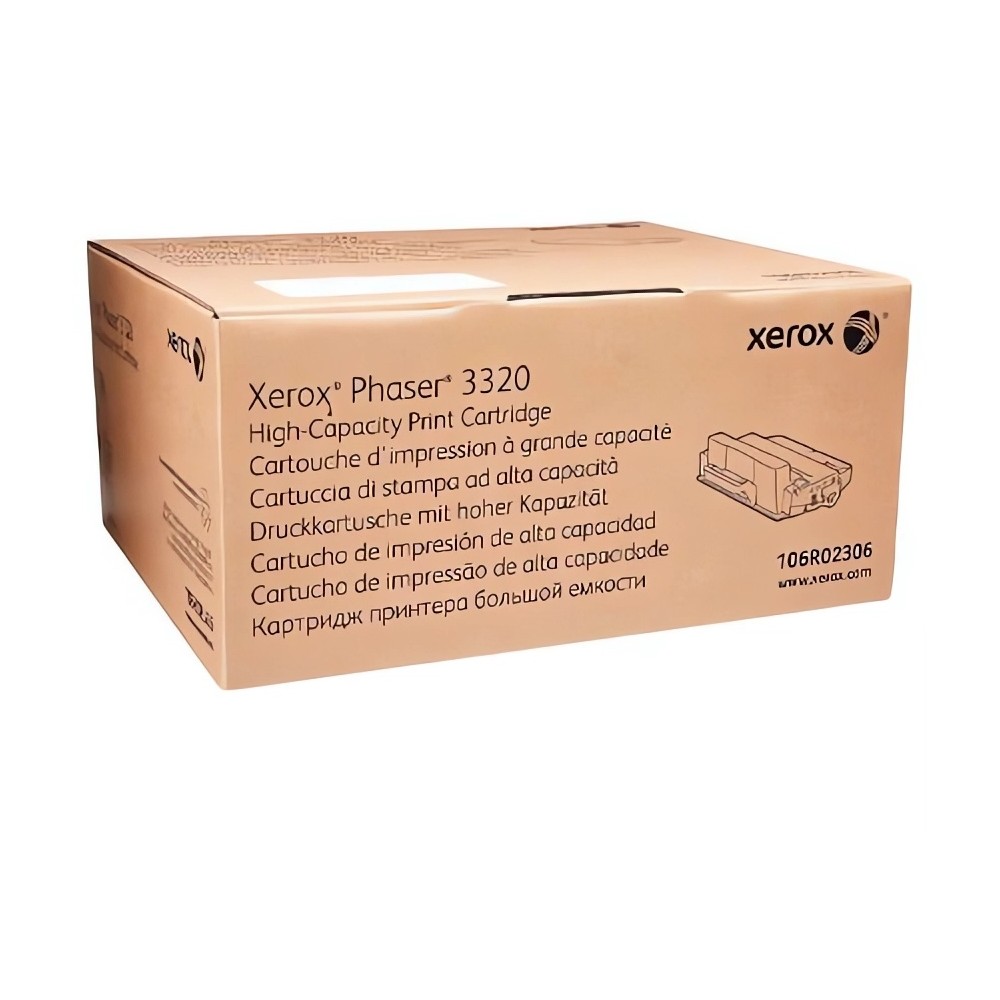 106R02306 CARTUCHO TONER XEROX ORIGINAL NEGRO RENDIMIENTO 11000 Páginas