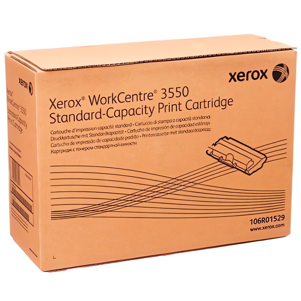 106R01529 CARTUCHO TONER XEROX ORIGINAL NEGRO RENDIMIENTO 5000 Páginas