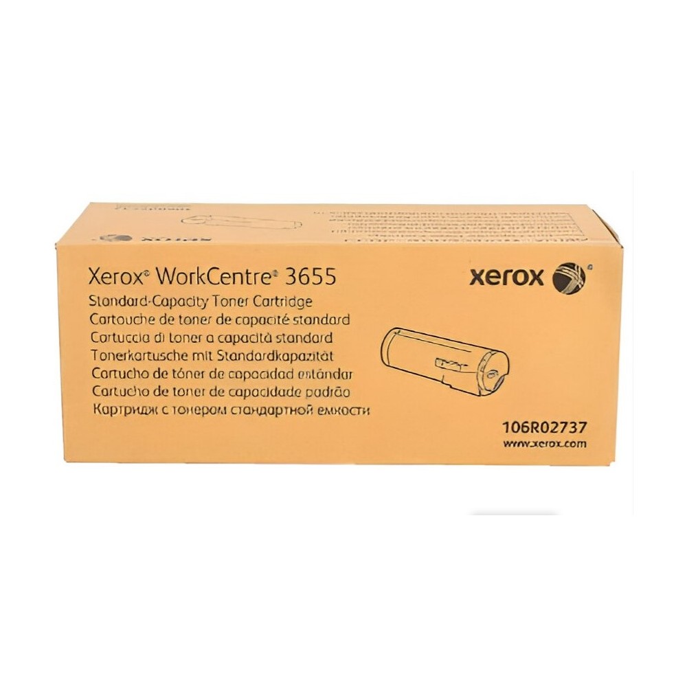 106R02737  CARTUCHO TONER XEROX ORIGINAL NEGRO RENDIMIENTO 6100 Páginas