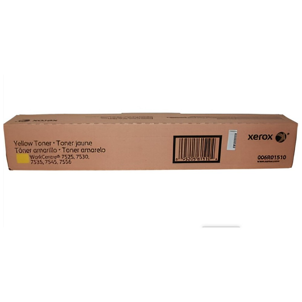 006R01510 CARTUCHO TONER XEROX ORIGINAL YELLOW RENDIMIENTO 15000 Páginas