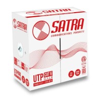 CABLE SATRA CAT6 UTP-LSZH-1 24AWG 305MT PARA INTERIORES GRIS SATRA