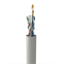 CABLE SATRA CAT 6 UTP-LSZH-1 23AWG 305 METROS PARA INTERIORES COLOR GRIS