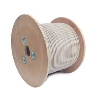 CABLE SATRA SOLIDO U/FTP LSZH 23AWG CAT6A BLANCO ROLLO 305 MTS