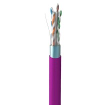 CABLE SATRA CAT6A F/UTP-LSZH-3-22 23AWG 305METROS PARA INTERIORES VIOLETA