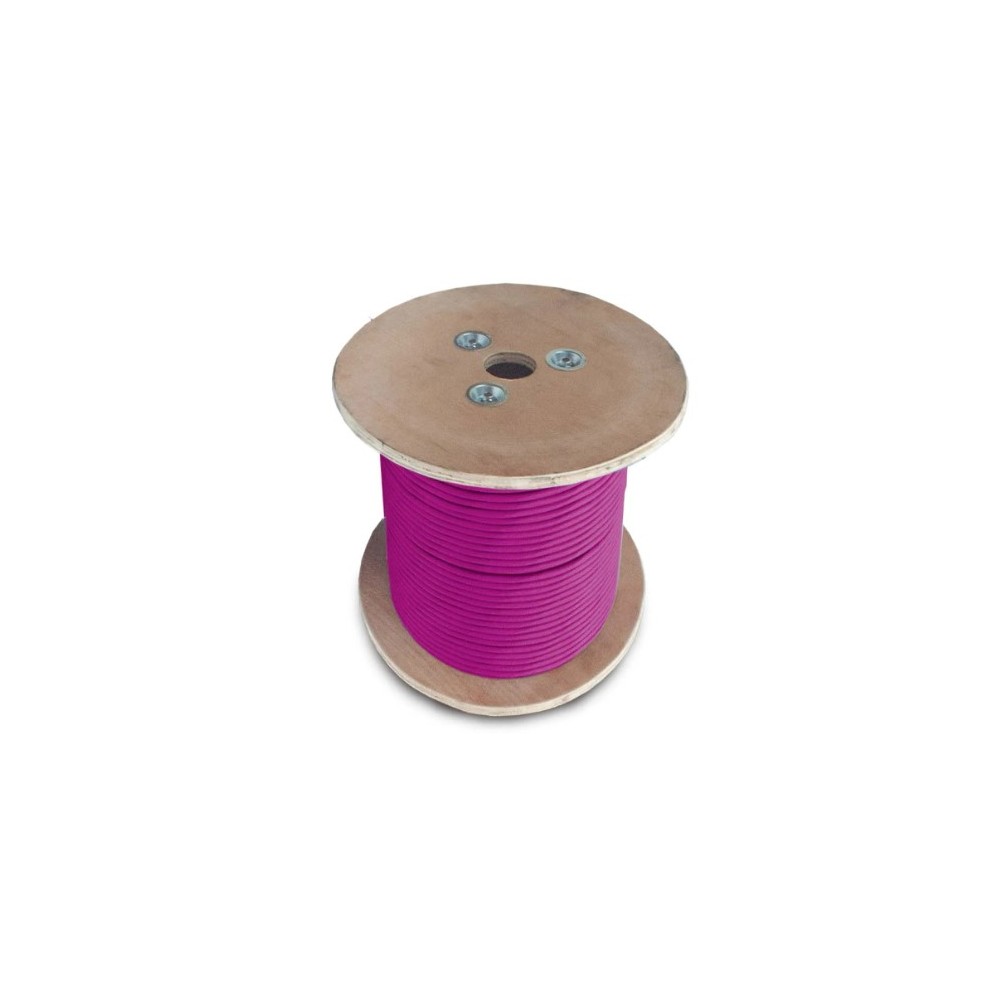 CABLE CAT6A F/UTP-LSZH-3-22 SATRA 23AWG 305MT PARA INTERIORES VIOLETA