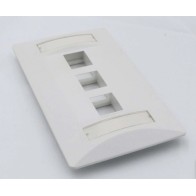 Placa pared con Identikit 3PUERTOS 0111030301