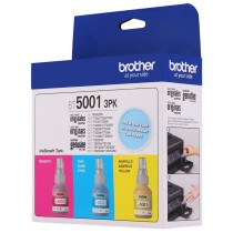 BOTELLA DE TINTAS BROTHER 3PK BT5001 CYAN MAGENTA AMARILLO