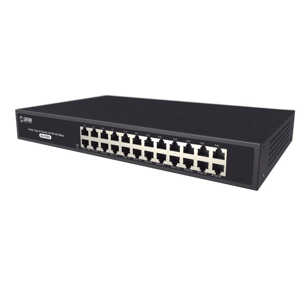 Switch 24 puertos Giga Ethernet rackeable