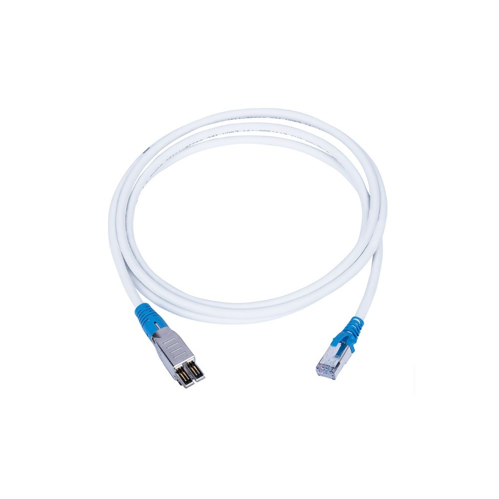 PATCH CORD TERA/RJ45 4 PARES LSZH 2M AZUL