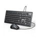 COMBO TECLADO Y MOUSE LECCO ALAMBRICO CM102