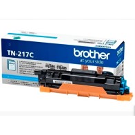 TN217C  CARTUCHO TONER BROTHER ORIGINAL CYAN RENDIMIENTO 2300 Páginas