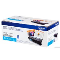 TN416C CARTUCHO TONER BROTHER ORIGINAL CYAN RENDIMIENTO 6500 Páginas