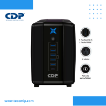 UPS CDP R-UPR508i 500VA 250W 8 Salidas 6 USB