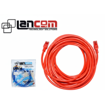 UTP PATCH CORD CAT6E CCA 7X0.12MM ROJO 2M