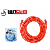 UTP PATCH CORD CAT6E CCA 7X0.12MM ROJO 2M