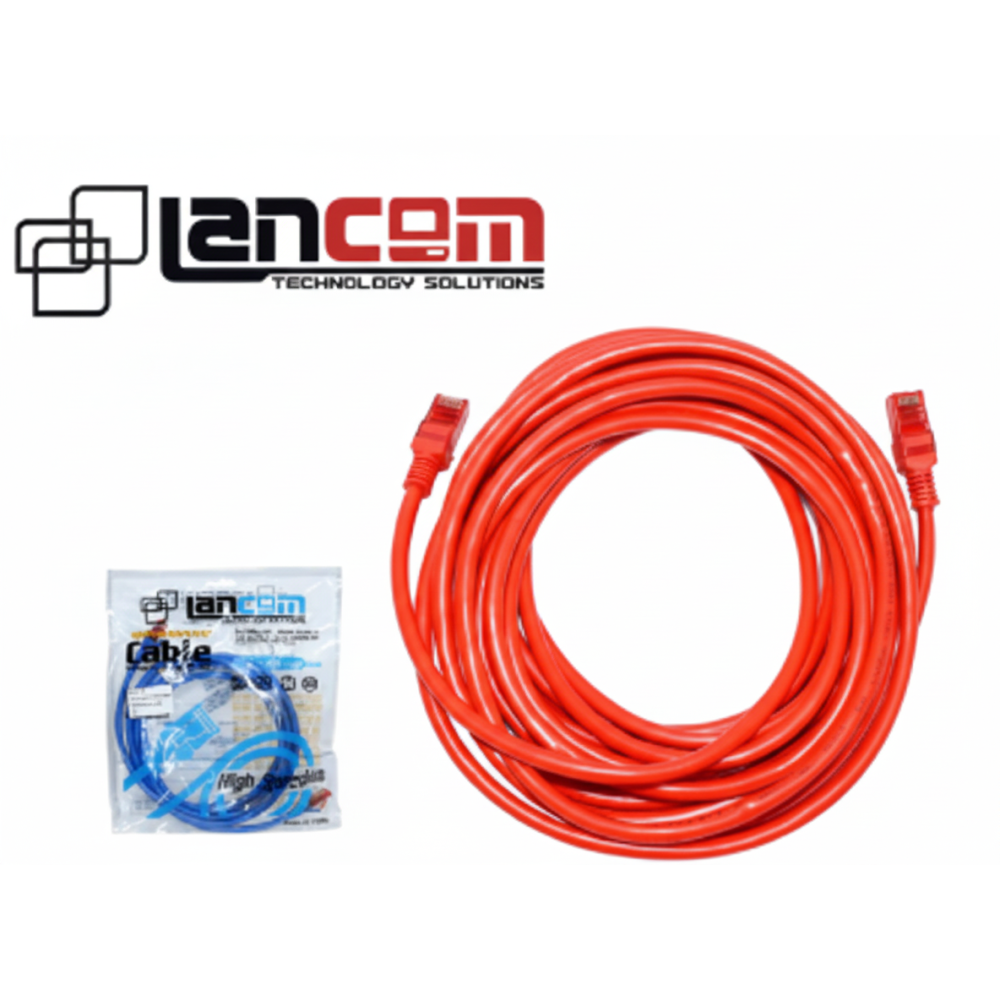 UTP PATCH CORD CAT6E CCA 7X0.12MM ROJO 2M
