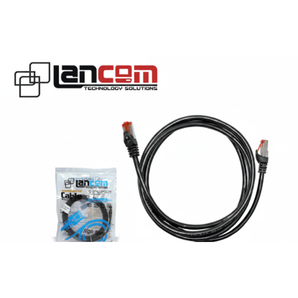 PATCH CORD LANCOM CAT6 FTP 2M BLACK