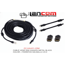 CABLE HDMI LANCOM 25m 24AWG...