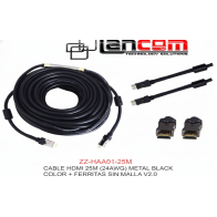 CABLE HDMI LANCOM 25m 24AWG...