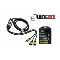 SWITCH HDMI CON CABLE 1m...