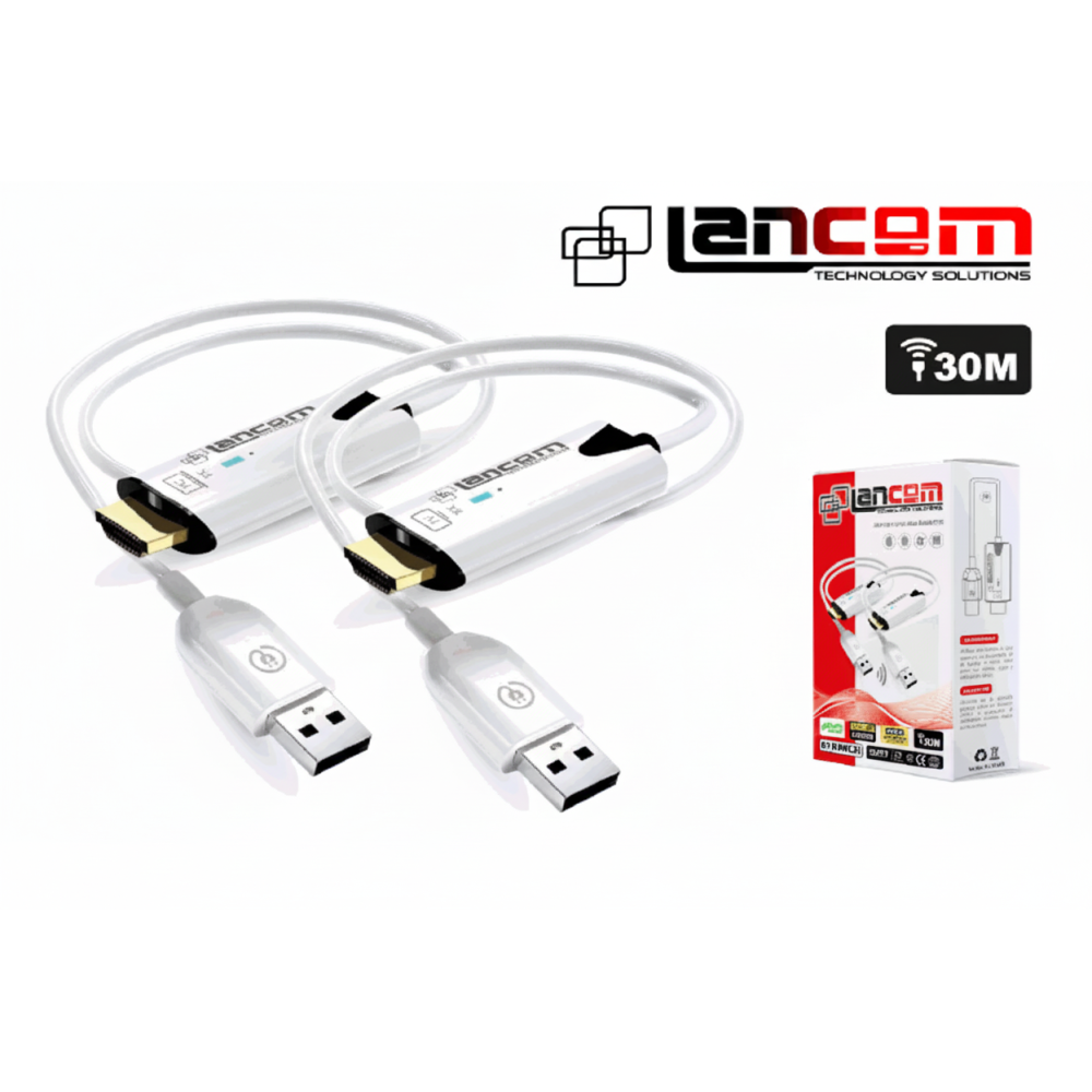 EXTENDER HDMI INALÁMBRICO LANCOM 1920X1080P A 60 HZ 30m  PLÁSTICO