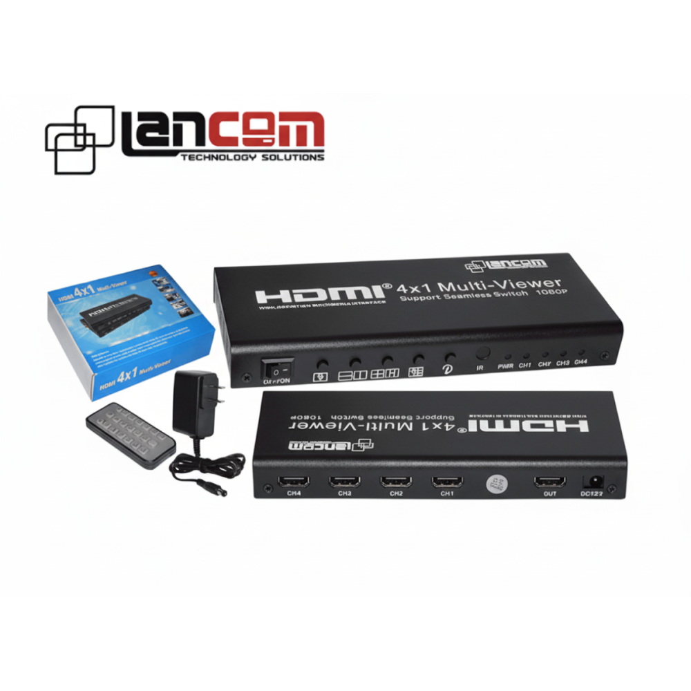MULTIRECEPTOR DE IMAGEN HDMI LANCOM 1X4