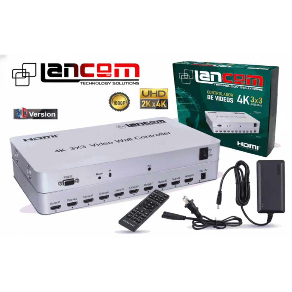 VIDEO WALL CONTROLLER LANCOM 3X3